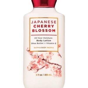JAPANESE CHERRY BLOSSOM Body Lotion Bath Body Work